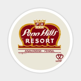 Vintage Penn Hills Resort of the Poconos Magnet